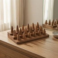 3-Tier Band Organizer Ready to Use Wood Band Display Stand Compact