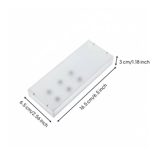 Acrylic Eyelash Tweezer Case Tool Organizer for Makeup Station, Lash Technicians