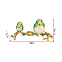 Bird Figurine Box Display Piece Decorative Small-Item Storage