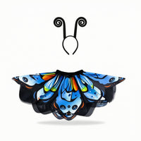 butterfly skirt with headband Layered Skirt Elastic for Girls, Kids
