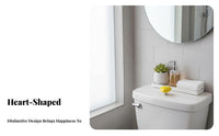 Heart-Shaped Flush Presser Universal Fit Heart-Shaped Flush aid for Restroom