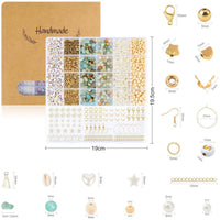DIY Bead Jewelry Set Vibrant Assortment DIY Jewelry Bead Set for Girls, Adults