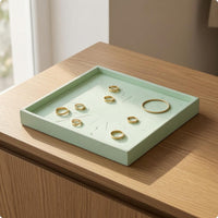 Band Display Tray Textured Surface Jewelry Display Tray Minimalist Design