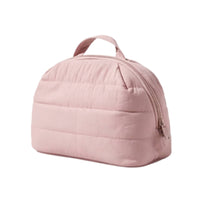 Makeup Bag with Divider Padded Cosmetic Case Organizer Wipeable