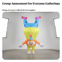 Inflatable Alien Costume Easy to Use Carry Me Costume Compact Storage for Men
