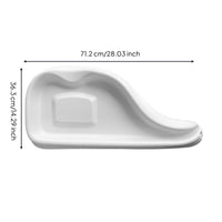 In-Bed Hair Wash Tub Anti Splash Bed Shampoo Basin Quick Drain for Hospital