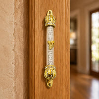 Decorative Mezuzah Scroll Case Wall Mount Mezuzah Case Long-Lasting