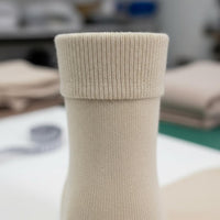 Elastic Prosthetic Stocking Sleeve Flexible Knitted Stretch Sleeve Hemmed Border