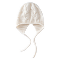 Kids Adjustable Knit Hat, Warm Foldable Earflap