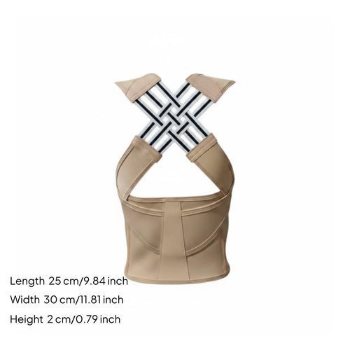 Back Posture Corrector Muscle Memory Hunched Back Correction Belt Washable