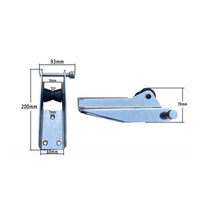 Stainless Steel Anchor Bracket Mirror Polished Bow Roller