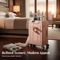 Rigid-shell hand luggage Combination Lock Rigid-shell hand luggage for Vacationers