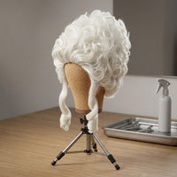 Synthetic Hairpiece Voluminous Lace-Cap Hairpiece Adjustable Fit