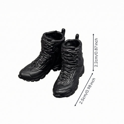 Mini Utility Boots Miniature Lace-up Utility Boots Ankle-High Footwear