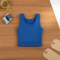 1/6 Scale Sleeveless Top Multiple Hues Available 1/6 Scale Vest 12 Inch Doll Sleeveless Shirt Ribbed Texture Toy Accessory