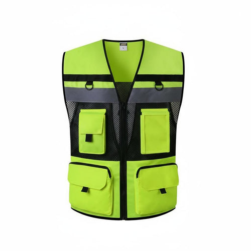 Reflective Safety Vest Lightweight for Roadside, Cyclists