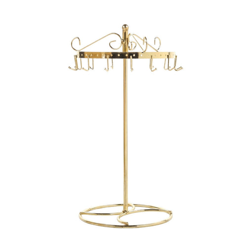 Multi-Functional Rotating Necklace Holder Storage Decor Tabletop
