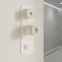 Electric Bath Brush Interchangeable Heads Shower Scrubber Strap Grip