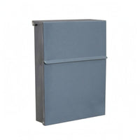Wall-Mounted Mailbox Front Flap Metal Mailbox Easy to Install