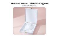 Leather Jewelry Display Case Long-Lasting Jewelry Set Display Box Necklace Storage Case Luxurious Design Luxurious Textile Lined