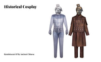 Terracotta soldier Costume grown-up and Child Sizes Cosplay Outfit for Conventions