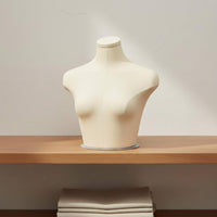 Underwear Display Model Long-Lasting Foam Construction Partial Figure Mannequin Pinnable Figure Form Strong Load-Bearing
