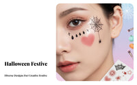 stick-on Facial decorative piece Creates distinctive Makeup Looks Cosmetic Face decorative piece Sheet