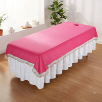 Thickened Coral Fleece Beauty Bed Topper Skin-Friendly Professional Linens