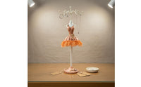 Ballet Dress Jewelry Stand Decorative Earring Holder Handmade for Boutique