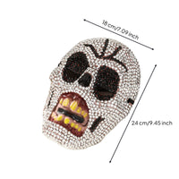 Rhinestone Skull Mask Lightweight Crystal Party Mask