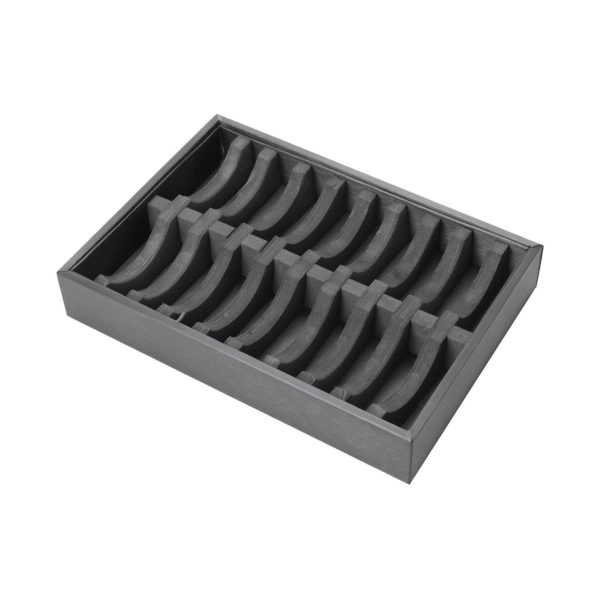 Bangle Organizer Tray with Grooves Rectangular for Showrooms, Jewelers