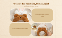 Cute Plush Headband for Kids, Girls, Birthday, Daily Wear