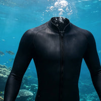 3mm Neoprene Wetsuit Top Thermal Insulation Long Sleeve Neoprene Top for Men