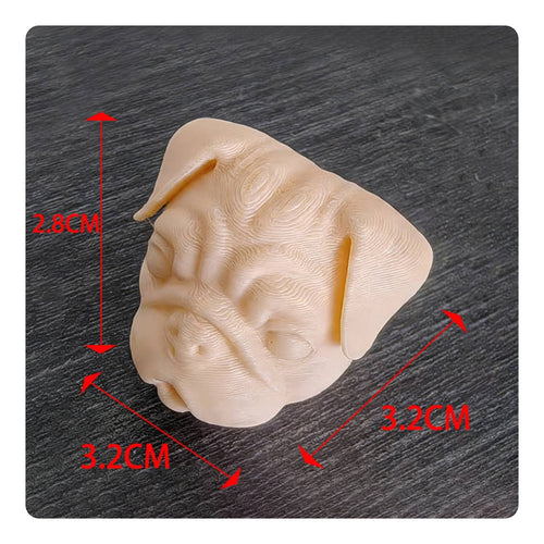 Pug Dog Toothpaste Cap Funny Cute Dog Tube Cap Gift