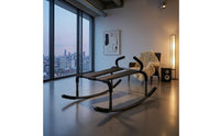 Multifunctional Exercise Stool Padded Rocker Stool Looped Grips