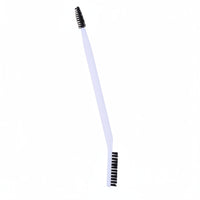 Angled Eyebrow Brush 2-in-1 Eyebrow Brush with Spoolie Easy to Clean for Travel