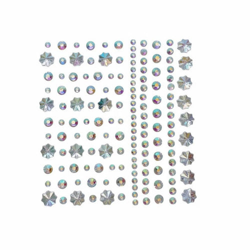 Automatic Eye Makeup Sticker, No Glue, Fairy Crystal Face Decor