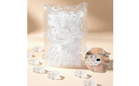 100 Pieces Transparent Flower Glue Cup Clean and Neat Flower Glue Cup Portable