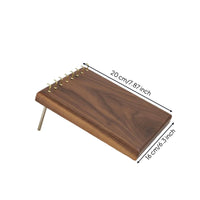 Walnut Jewelry Display Board Elegant Showcase Necklace Display Board