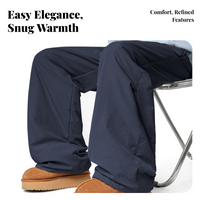 Thermal Insulated Pants, Windproof, Water Resistant, Outdoor