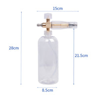 Snow Foam Lance Sturdy Construction Pressure Washer Soap Dispenser for Home Use
