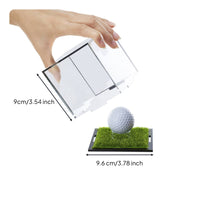 Mirror Back Display Case Multi-Angle Reflection Mirrored Display Box for Desk