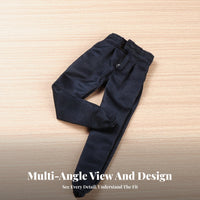 1/6 Scale Doll Pants Cuffed Ankles 1/6 Scale Pants Trendy Design