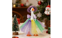 7 Inch Goose Statue Clothes Versatile Decor 7 Inch Goose Clothes Easy to Wear