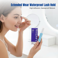 Eyelash Glue, Gentle Low-Irritation Waterproof Fast-Drying Styling Tool Set