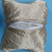 Butterfly Pillow Cushioned Satin Face Pillow Padded for Sleeping