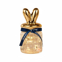 Glass Hope Bottle Creative Gift Fortunate Celestial Jar Cute Lid Storage Bottle Multi-Functional Glass Candy Buffet Jar Elegant