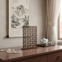 Wooden Earring Display Stand Stable Base Desktop Earring Rack Easy Assembly