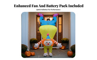 Inflatable Alien Costume Easy to Use Carry Me Costume Compact Storage for Men