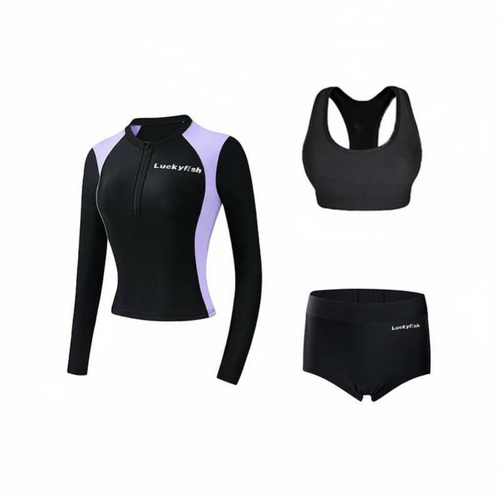 UPF long sleeve swimsuit for women